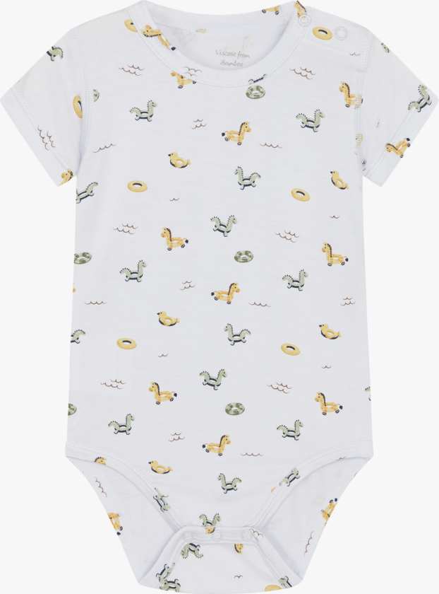 Buller Body Short Sleeve - Blå - Barn - Body