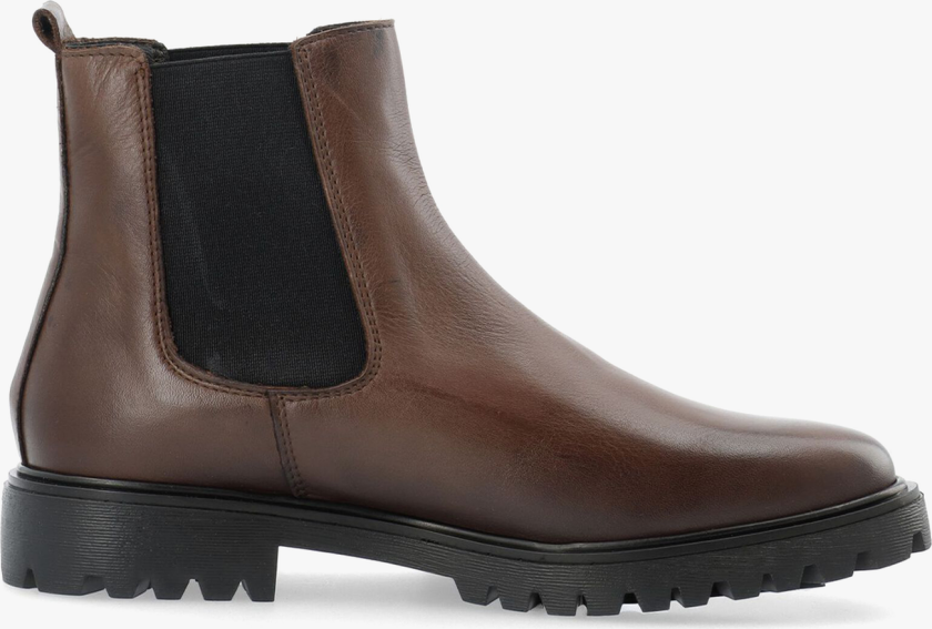 Gina Chelsea Boot Smooth Leather - Brun - Dame - Boots - Chelsea boots