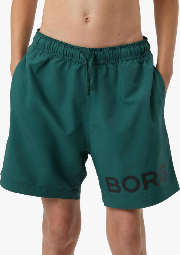 Borg Swim Shorts - Grønn - Barn - Badetøy - Badeshorts