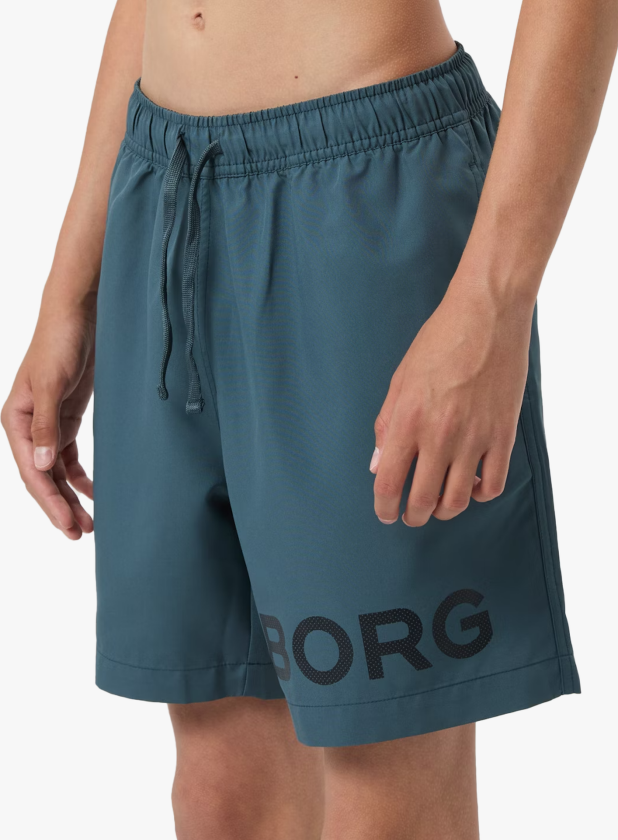 Borg Swim Shorts - Grå - Barn - Badetøy - Badeshorts