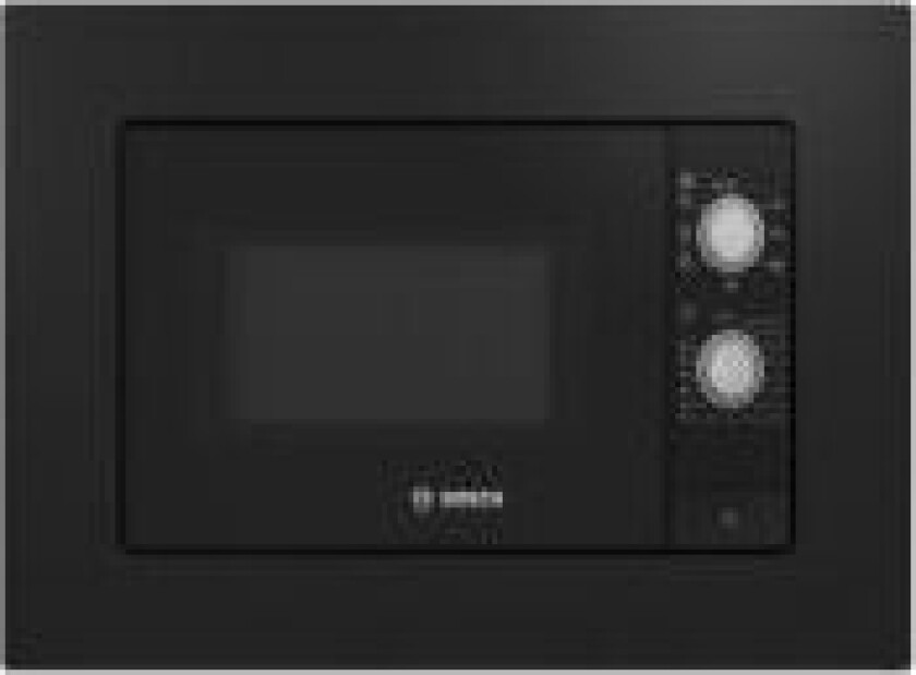 Serie 2 BEL620MB3, Innebygget, Solo mikrobølge ovn, 20 l, 800 W, Rotasjon, Sort