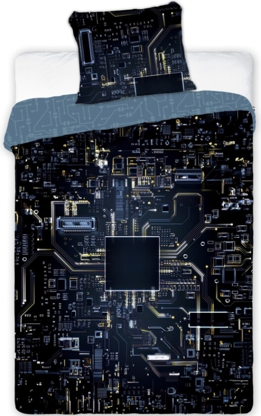 Teenager Processor Sengetøj 140x200 cm - 100 procent bomuld