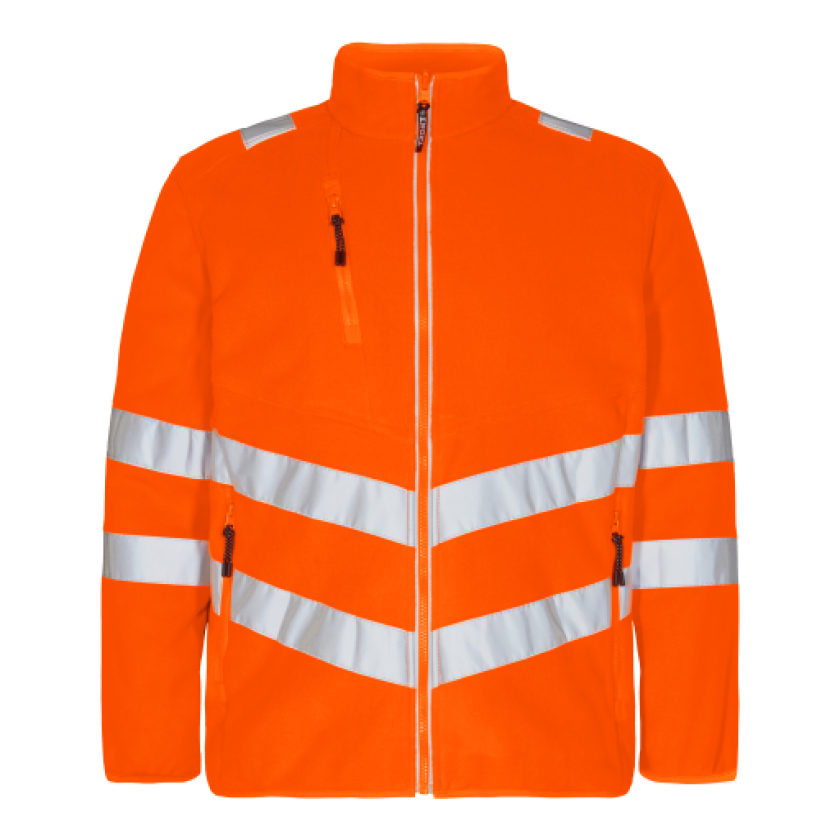 Engel Safety fleecejakke 1192 High-Vis oransje cl.2 str. M