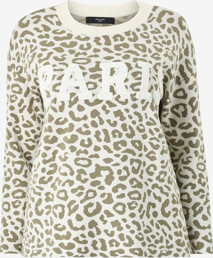 Pullover vmcTres Bien LS O-neck - Grå