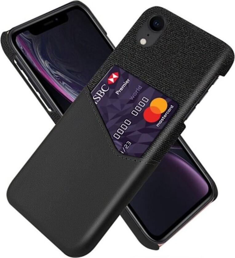 Bofink iPhone Xr Kortdeksel - Svart