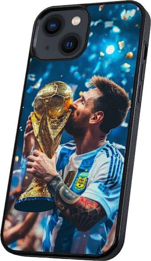 iPhone 13 Mini - Deksel/Mobildeksel Messi