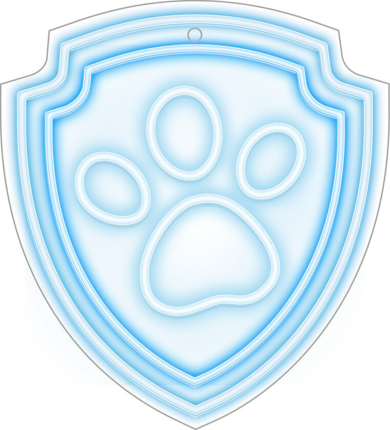 Neon LED Vegglampe - Poteavtrykk