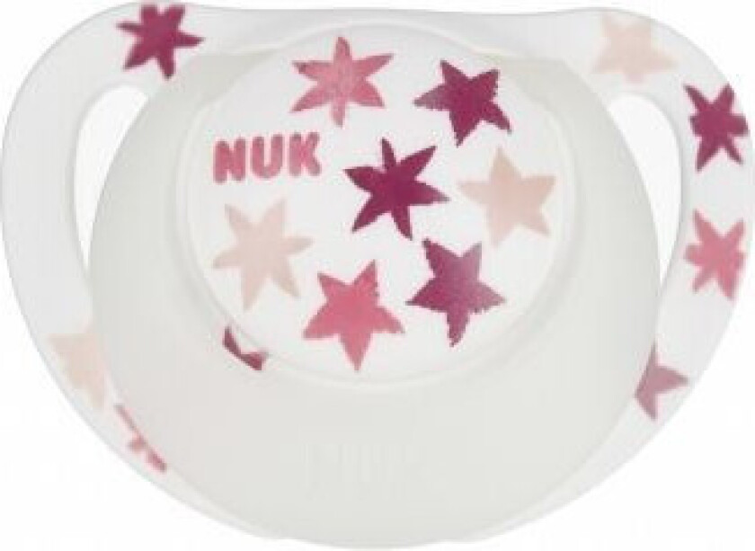 Star Silikon Nattsmokk 18-36 mnd - Rosa