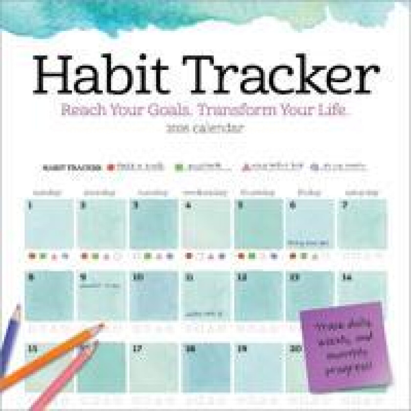 Habit Tracker Wall Calendar 2026