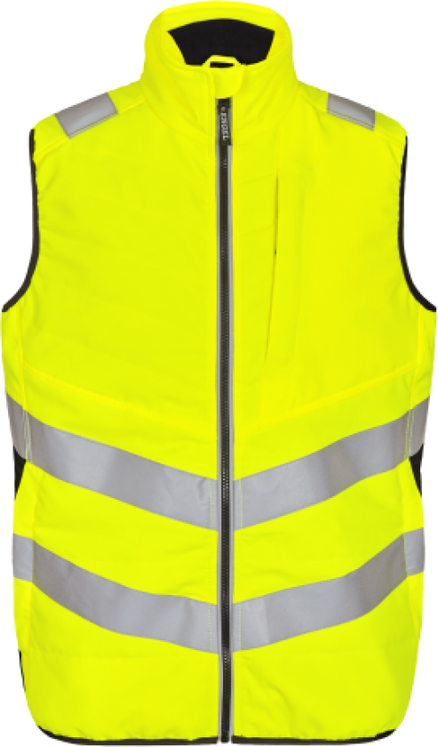 VEST 5159-158 GUL/SORT XL