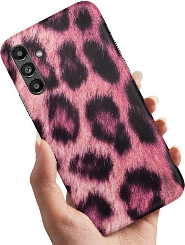 Samsung Galaxy A14 - Deksel/Mobildeksel Pink Leopard