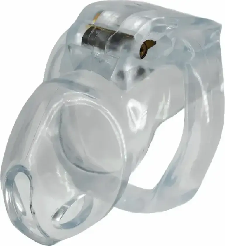 Clear Control Cock Cage Short