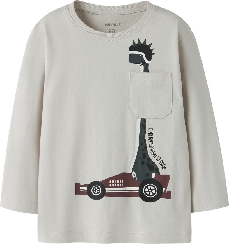 Genser - NmmVilian - Pimpstein Stone/Dino Racers - - 7-8 år (122-128) - Genser