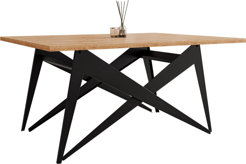 Seyloren Sofabord 90 cm - Svart/Brun