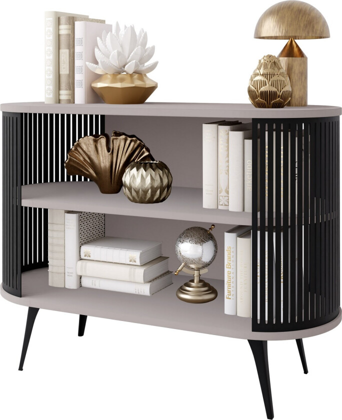 Galia Skjenk 120x40 cm - Svart/Beige