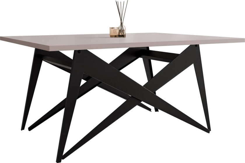 Seyloren Sofabord 90 cm - Svart/Beige