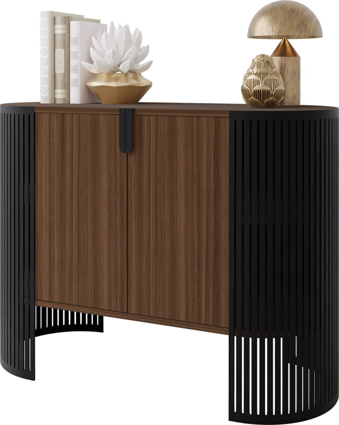 Friend Skjenk 120x40 cm - Svart/Brun