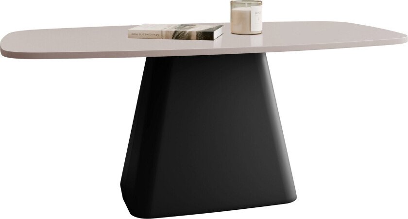 Meylor Sofabord 120 cm - Beige/Svart