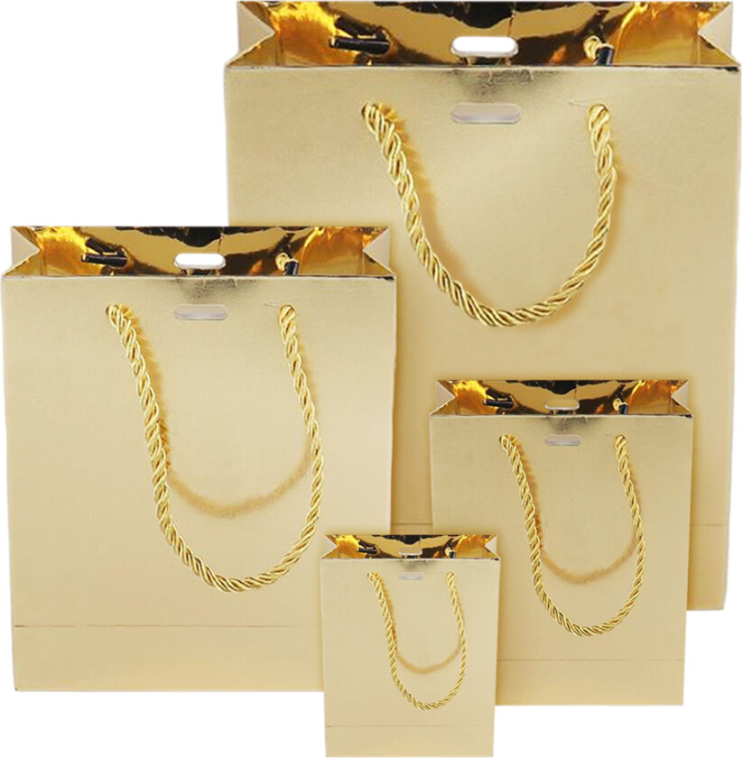 Gavepose Gull Metallic - Ekstra stor