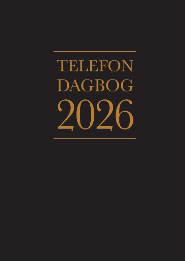 Telefondagbog 2026 | Språk: Dansk