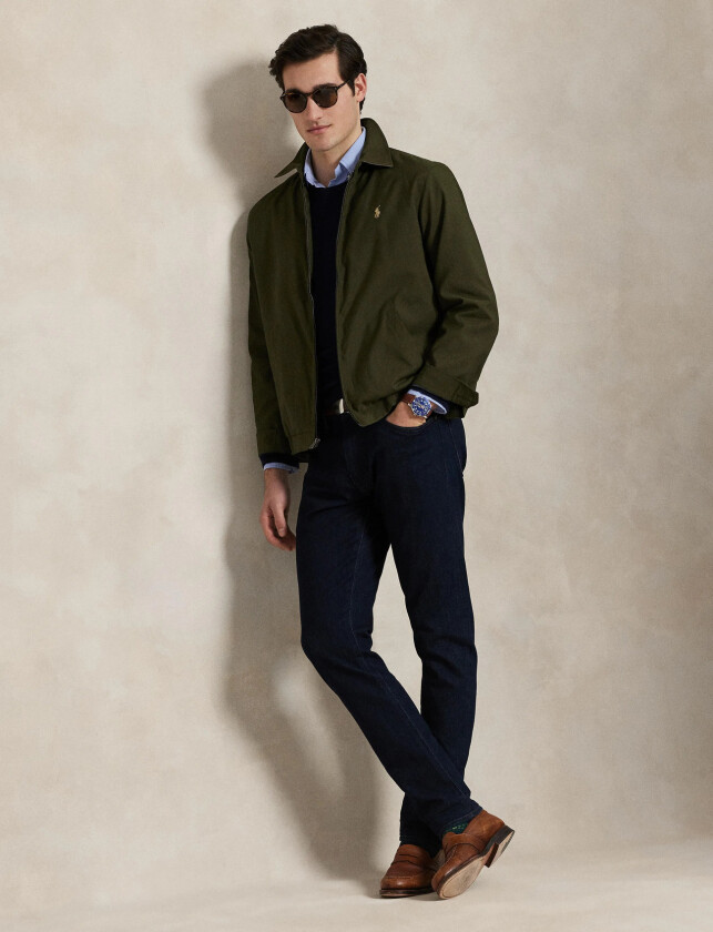 Twill Bi-Swing Jacket - Khaki green - S