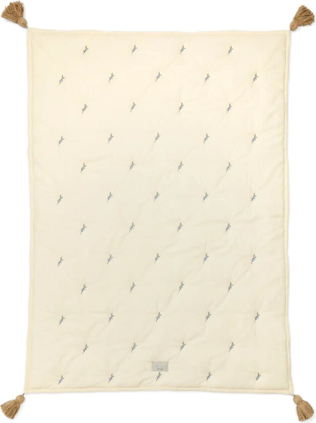 Kids Embroidered Blanket - Ocs - Cream - ONE SIZE