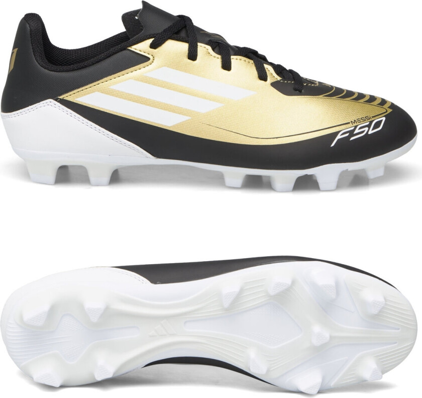 F50 Club Messi Football Boots Flexible Ground - Gold - 46 2/3