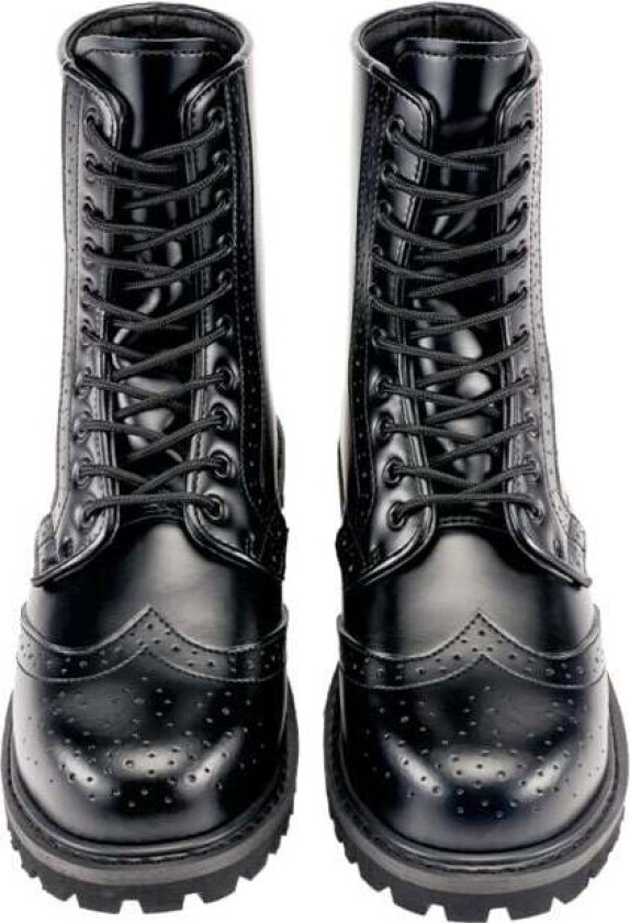 Boot - Budapester 10 Snørehull - EU39 til EU46 - Unisex - svart