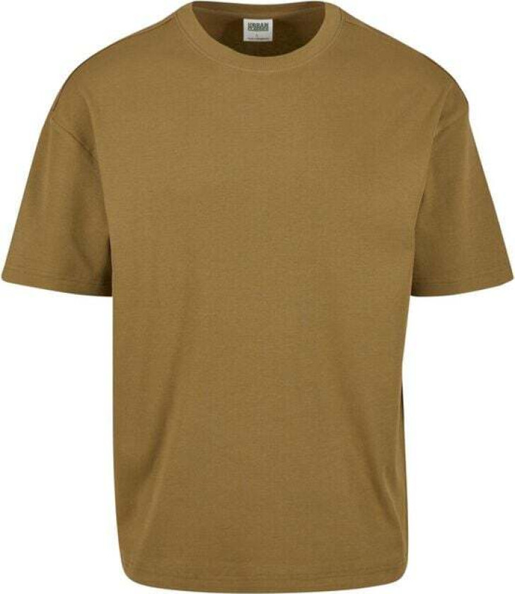 T-skjorte - Ribbed T-skjorte - S til XXL - Herrer - olivengrønn