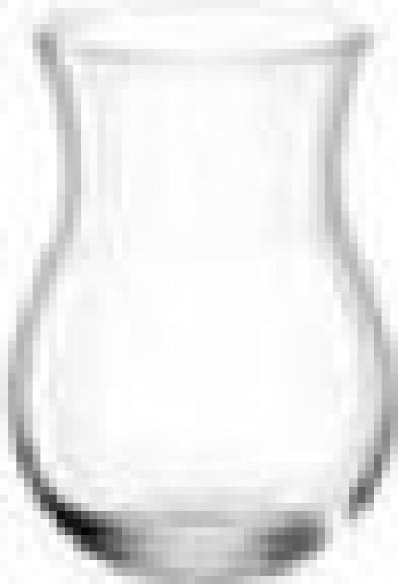 Casolare, Turnip-formet vase, Glass, Gjennomsiktig, Bord, Innendørs, Casolare