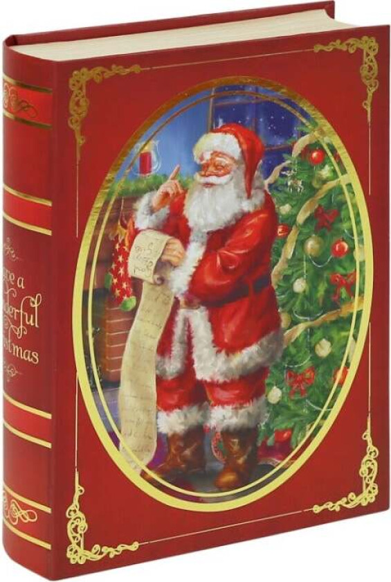 Gaveeske Bok Trad Santa Rød 1