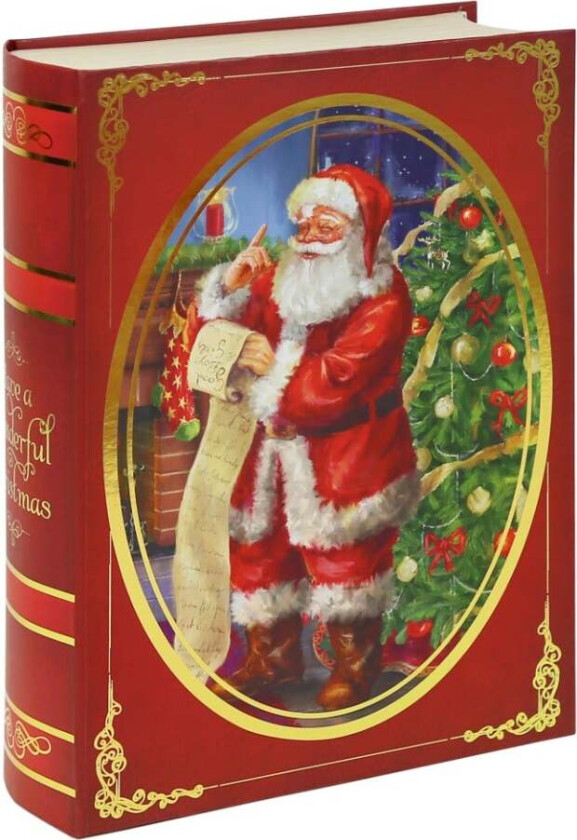 Gaveeske Bok Trad Santa Rød 2