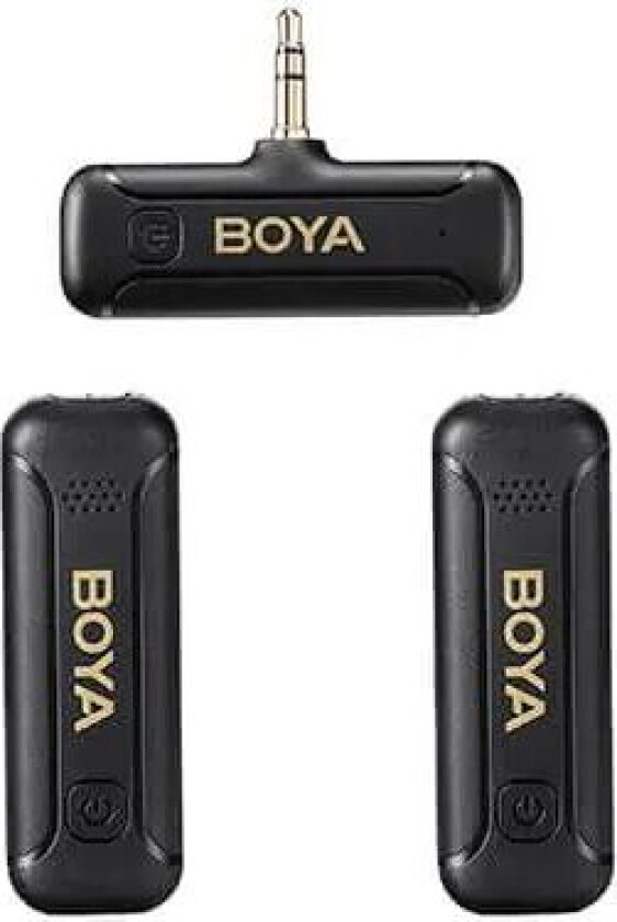 Boya By-wm3t2-m2 Trådløst Mikrofonsystem 3.5mm Trs