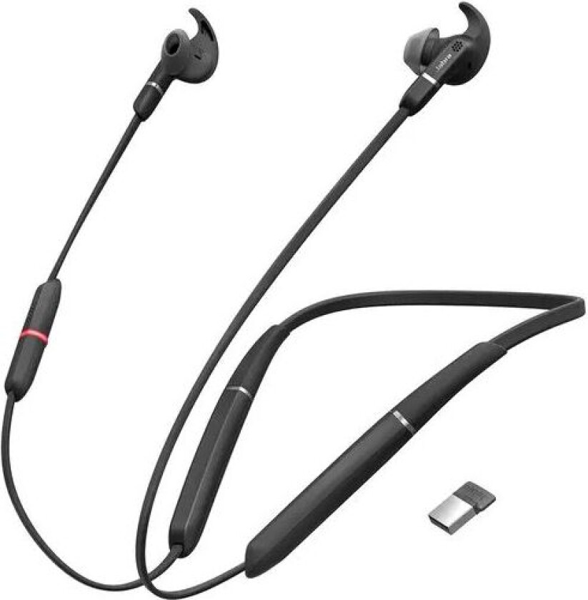 Evolve 65e + Link 370 Ms Hodesett Usb-a Via Bluetooth-adapter Stereo Svart