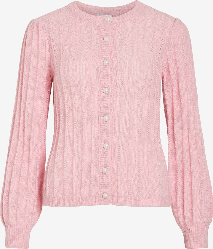 Kardigan viHilde O-neck - Rosa