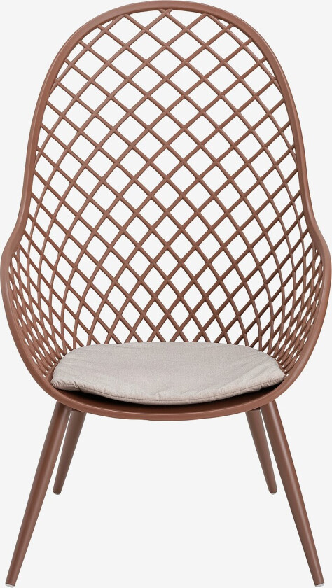 Lenestol til hagen Syrén 2-pakning - Brun