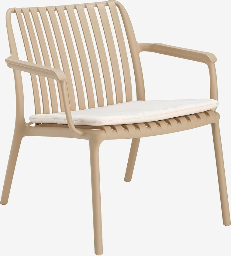 Lenestol til hagen Caprice 2-pakning - Beige