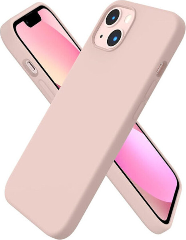 iPhone 13 Deksel, Flytende Silikondeksel for 6,1 Tommers iPhone 13, Ultratynt Deksel, Full Dekning Støtsikkert Beskyttende Mykt Deksel