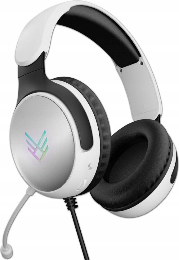 Audeo Light-Up Gaming Headset - 3.5mm minijack - Hvit