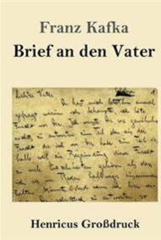Brief an den Vater (Großdruck)