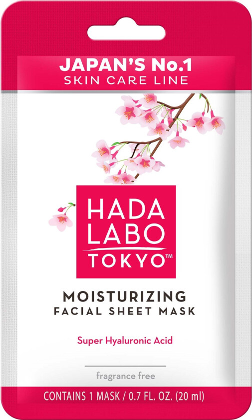 Moisturizing Facial Sheet Mask 20 ml