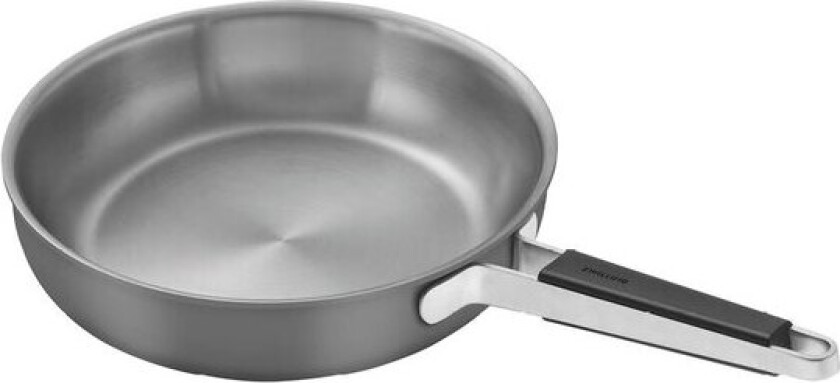 Pure stekepanne 28 cm rustfritt stål/keramisk non-stick grå