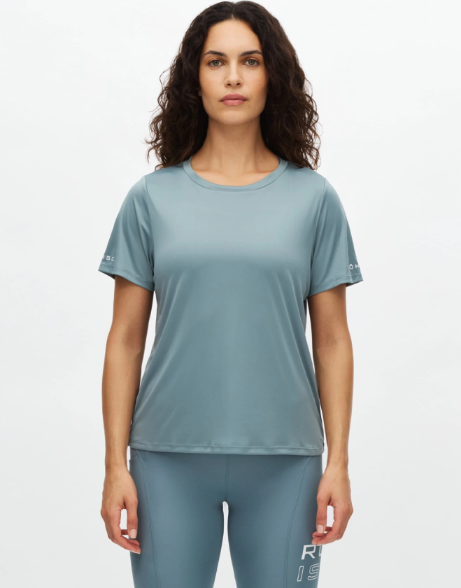 Team Logo Tee - Grønn - Dame - Treningstopper - Trenings t-skjorter