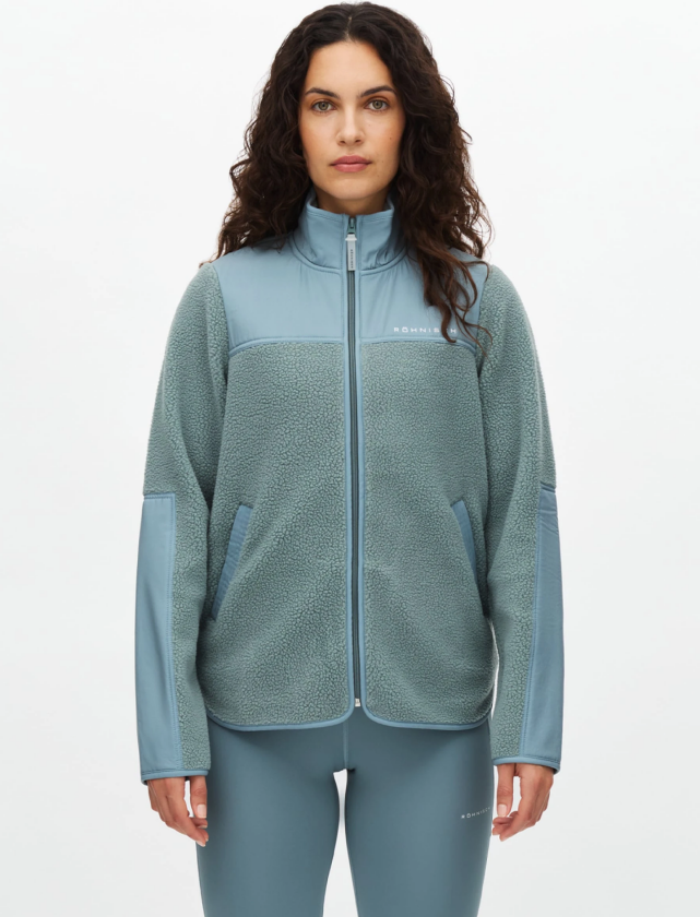 Phoebe Pile Jacket - Grønn - Dame - Jakker - Fleecejakker