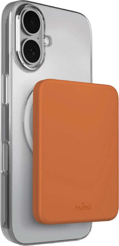 MagSafe Powerbank 4200mAh med USB-C - Oransje
