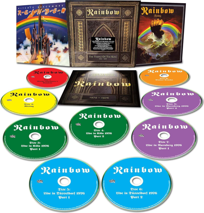 Rainbow The Temple Of The King 19751976 CD