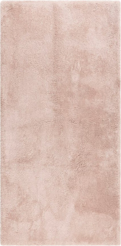 Langhåret teppe Royal Deluxe - 80x180 cm, Støvrosa