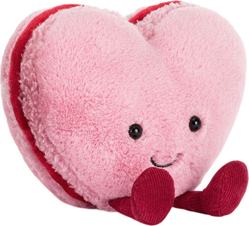 Kosedyr - 13x12 cm - Amuseables Colette Heart Macaron - - OneSize - Kosedyr