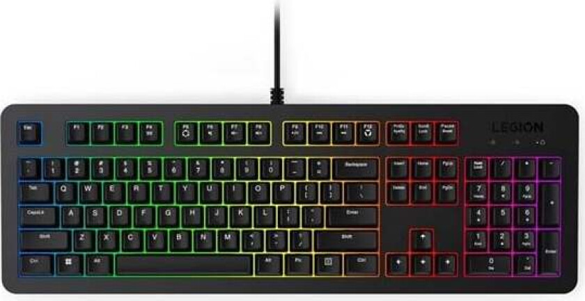 Legion K310 RGB - Gamingtastatur - Engelsk (USA) - Svart