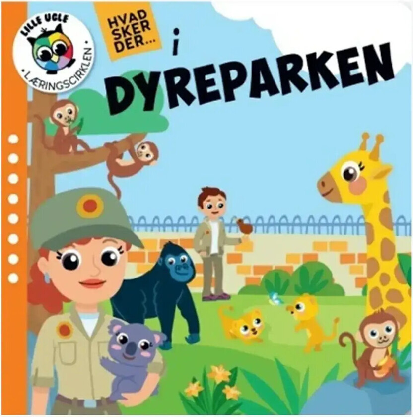 Hvad Sker Der I Dyreparken - Multi/patterned - DANISH